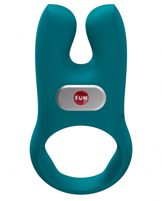 Зеленое эрекционное виброкольцо Nos - Fun Factory - в Коврове купить с доставкой