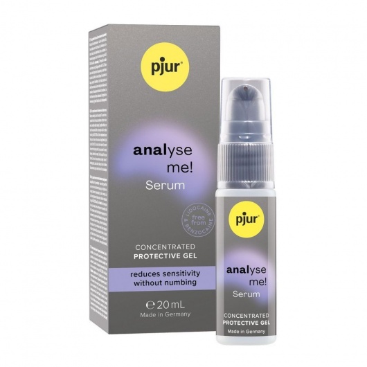 Расслабляющая анальная сыворотка pjur Analyse Me Serum - 20 мл. - Pjur - купить с доставкой в Коврове
