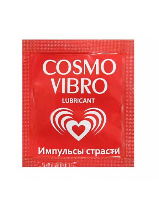 Пробник женского стимулирующего лубриканта на силиконовой основе Cosmo Vibro - 3 гр. - Биоритм - купить с доставкой в Коврове
