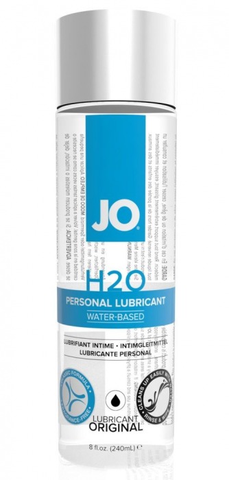 Нейтральный лубрикант на водной основе JO Personal Lubricant H2O - 240 мл. - System JO - купить с доставкой в Коврове