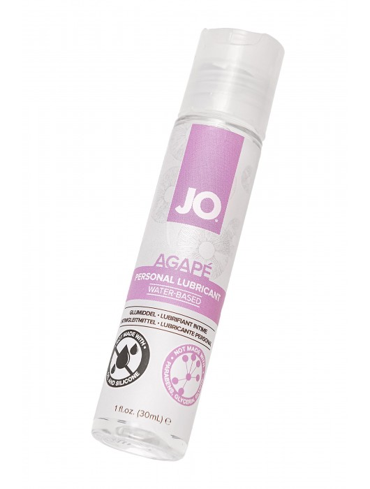 Лубрикант на водной основе для женщин JO AGAPE ORIGINAL - 30 мл. - System JO - купить с доставкой в Коврове