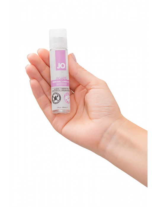 Лубрикант на водной основе для женщин JO AGAPE ORIGINAL - 30 мл. - System JO - купить с доставкой в Коврове