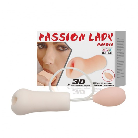 Мастурбатор Passion Lady Marcia с грушей для имитации посасывания - Baile - в Коврове купить с доставкой