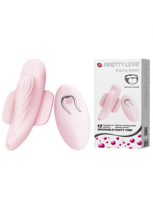Клиторальный стимулятор Fairy Boat с дистанционным управлением - Baile