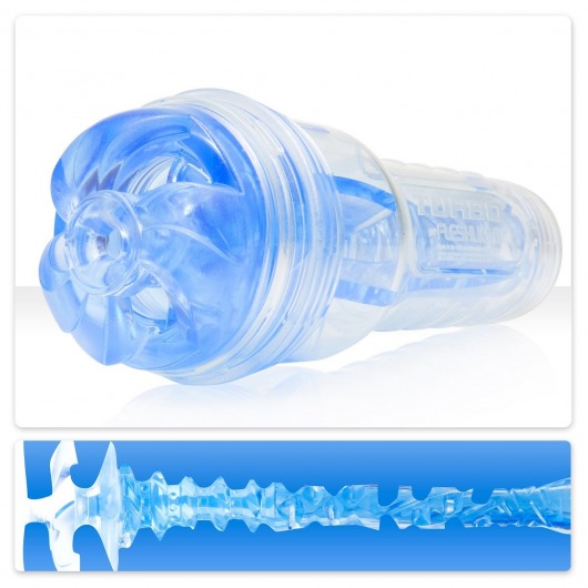 Мастурбатор Fleshlight Turbo - Trust Blue Ice - Fleshlight - в Коврове купить с доставкой