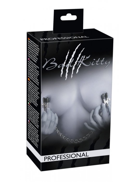 Металлические зажимы на соски Kette mit Klemmen с соединительной цепочкой - Orion - купить с доставкой в Коврове