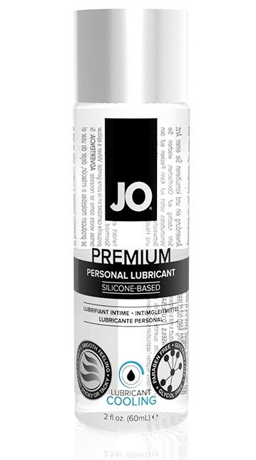 Охлаждающий лубрикант на силиконовой основе JO Personal Premium Lubricant Cooling - 60 мл. - System JO - купить с доставкой в Коврове