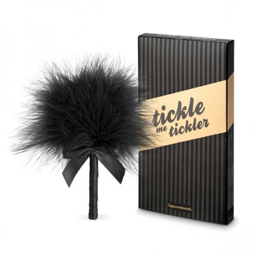 Пуховка для эротических игр Tickle Me Tickler - Bijoux Indiscrets - купить с доставкой в Коврове