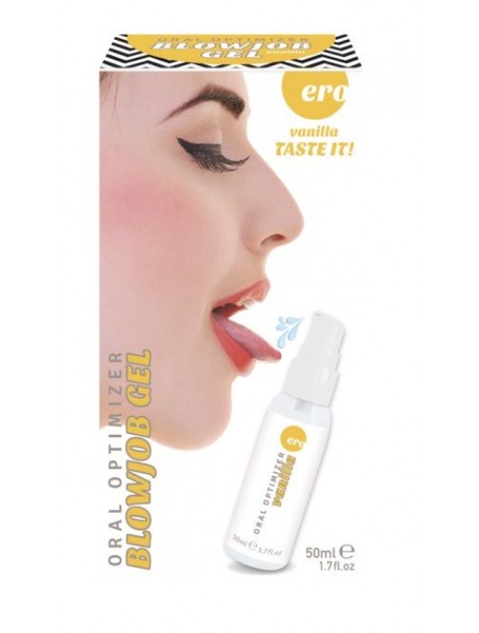 Увлажняющий гель для орального секса с ароматом ванили - 50 мл. - Ero - купить с доставкой в Коврове