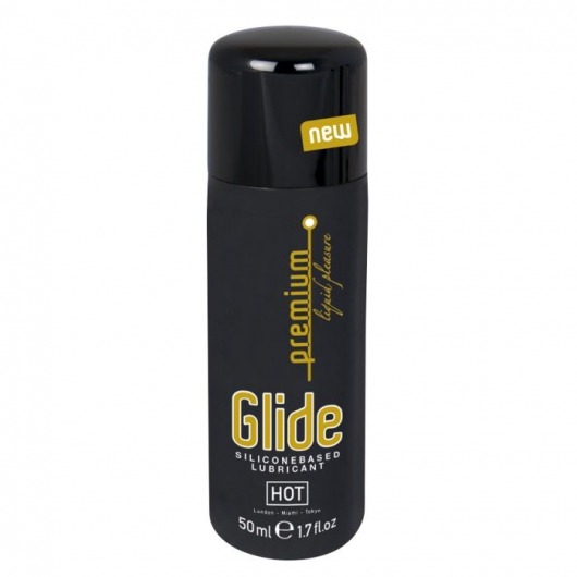 Интимный гель на силиконовой основе Premium Glide - 50 мл. - HOT - купить с доставкой в Коврове