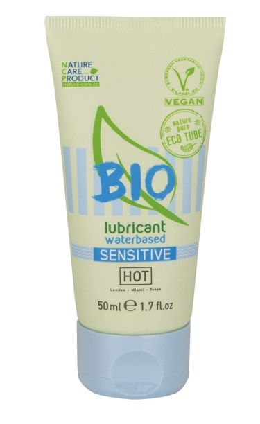 Органический лубрикант для чувствительной кожи Bio Sensitive - 50 мл. - HOT - купить с доставкой в Коврове