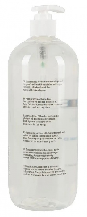 Гель-смазка на водной основе JUSTGLIDE - 1000 мл. - Orion - купить с доставкой в Коврове