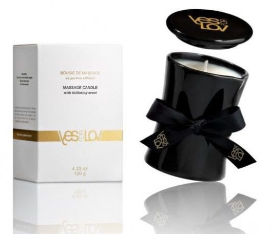 Массажная свеча Titillating Massage Candle - 120 мл. - YESforLOV - купить с доставкой в Коврове