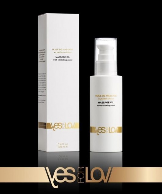 Массажное масло TITILLATING MASSAGE OIL - 100 мл. - YESforLOV - купить с доставкой в Коврове