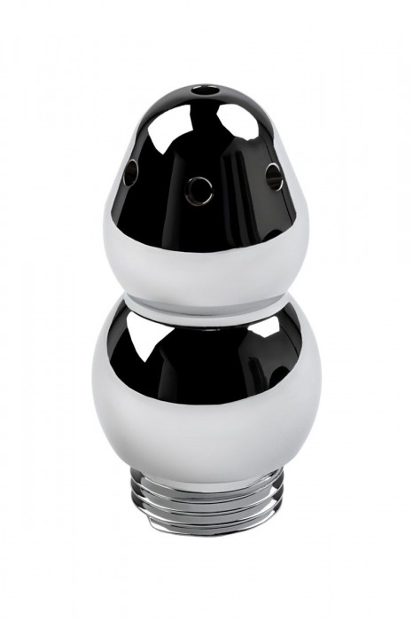 Металлический анальный душ с тремя насадками - ToyFa - купить с доставкой в Коврове