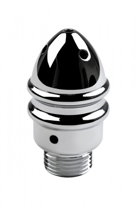 Металлический анальный душ с тремя насадками - ToyFa - купить с доставкой в Коврове