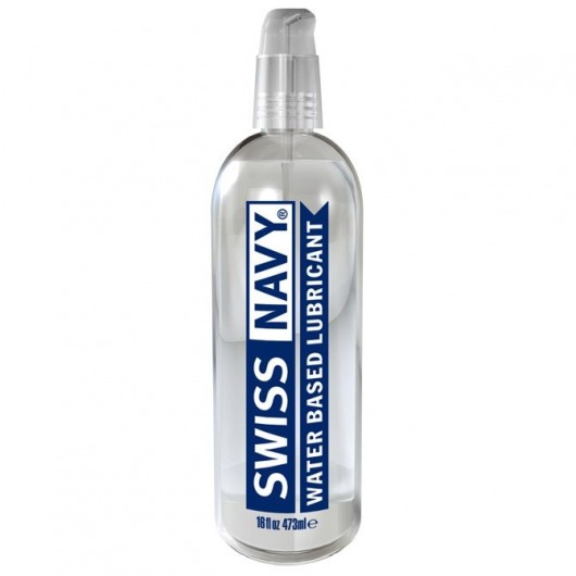 Лубрикант Swiss Navy Water Based Lube на водной основе - 473 мл. - Swiss navy - купить с доставкой в Коврове