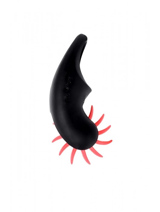 Чёрно-красное эрекционное виброкольцо Erotist - Erotist Adult Toys - в Коврове купить с доставкой