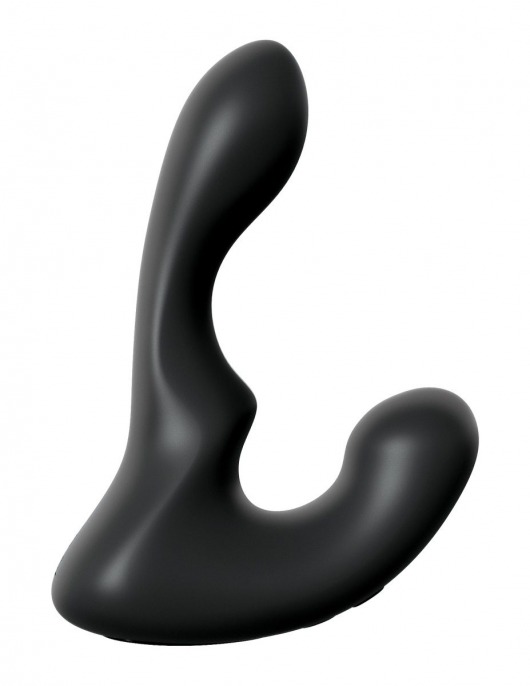Черный анальный вибростимулятор P-Spot Milker - 14 см. - Pipedream - в Коврове купить с доставкой