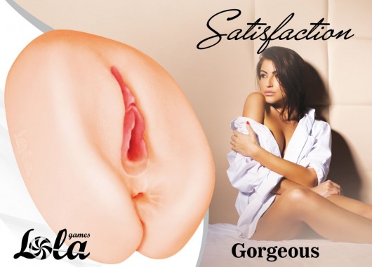 Мастурбатор с 2 тоннелями Satisfaction Gorgeous - Lola Games - в Коврове купить с доставкой