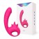Розовый изогнутый вибратор с фрикциями - 19,7 см. - I-MOON купить в Коврове с доставкой в Orgasmix.ru Розовый изогнутый вибратор с фрикциями - 19,7 см. - I-MOON